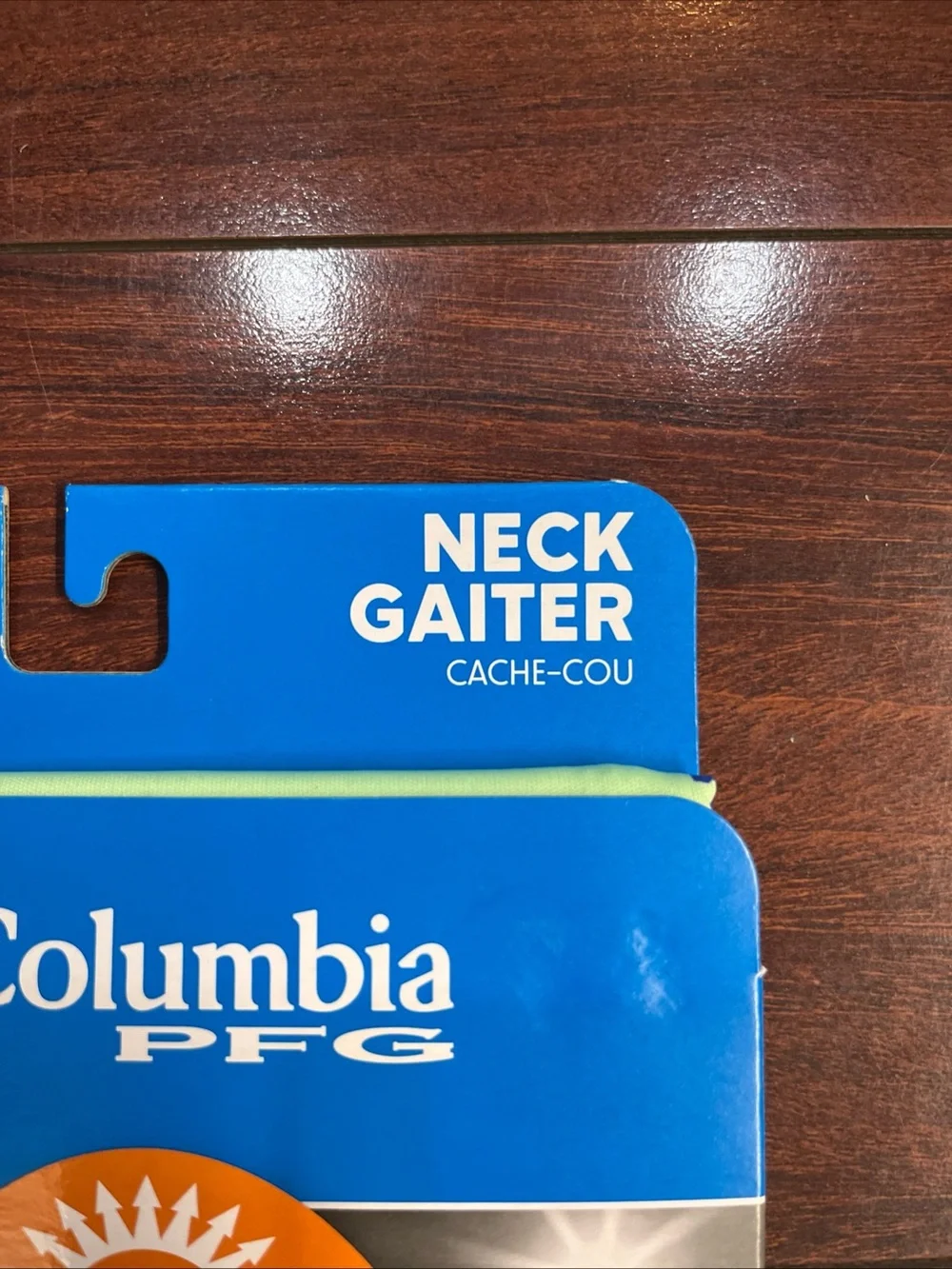 Columbia Terminal Tackle Neck Gaiter II L/XL Mint Green UPF 50 Sun Protection